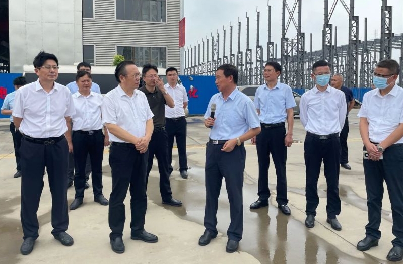 南通市人大常委会副主任黄卫成率队到江苏suncitygroup太阳集团,太阳集团集团调研