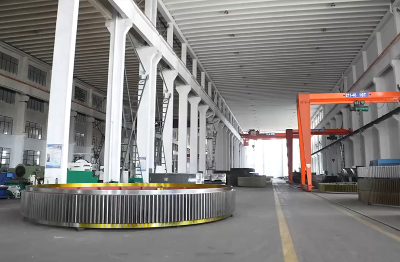 环形齿轮、小齿轮、支撑辊和轮胎车间